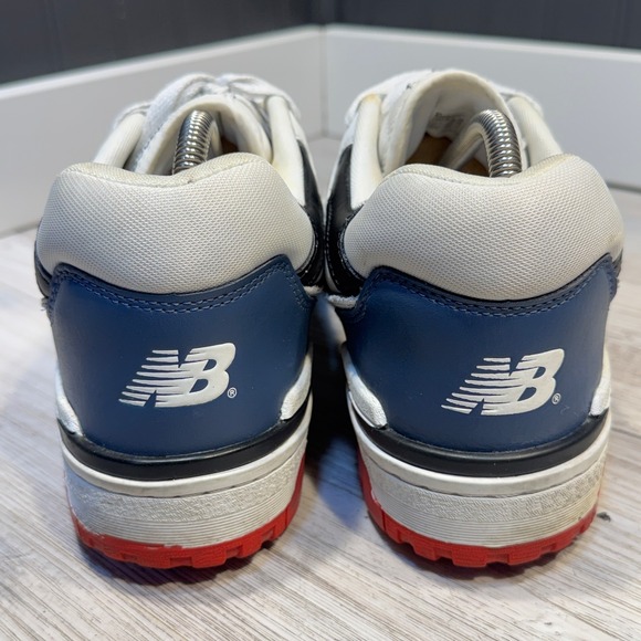 New Balance 550 USA White Blue Red BB550NCN Men\'s Size 11.5 Usa Retro Basketball main image 4